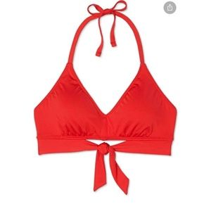 Red Bikini Top